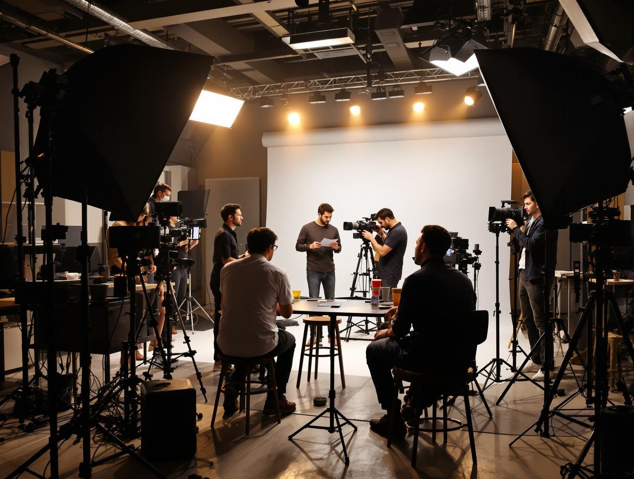 色视频制作现场